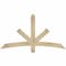 Ekena Millwork Alberta Rough Sawn Timber Gable Bracket, Douglas Fir, 60"W x 32"H x 2"D x 4"F, 13/12 Pitch GBW060X32X0204ALB00RDF - alternate 1